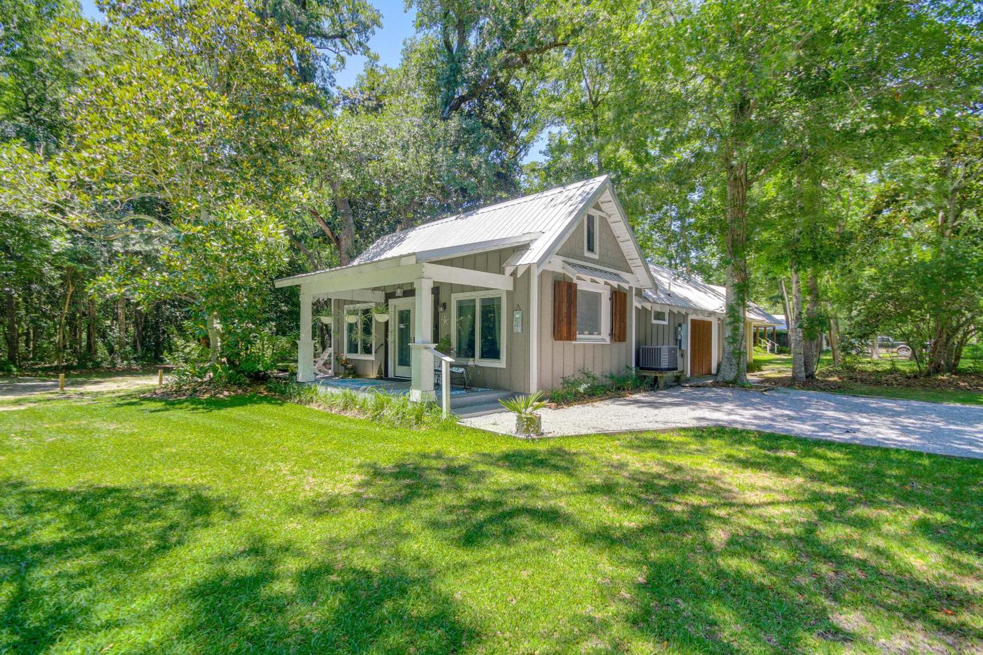 Historic Biloxi Bay Cottage With Beautiful View Ocean Springs Eksteriør billede