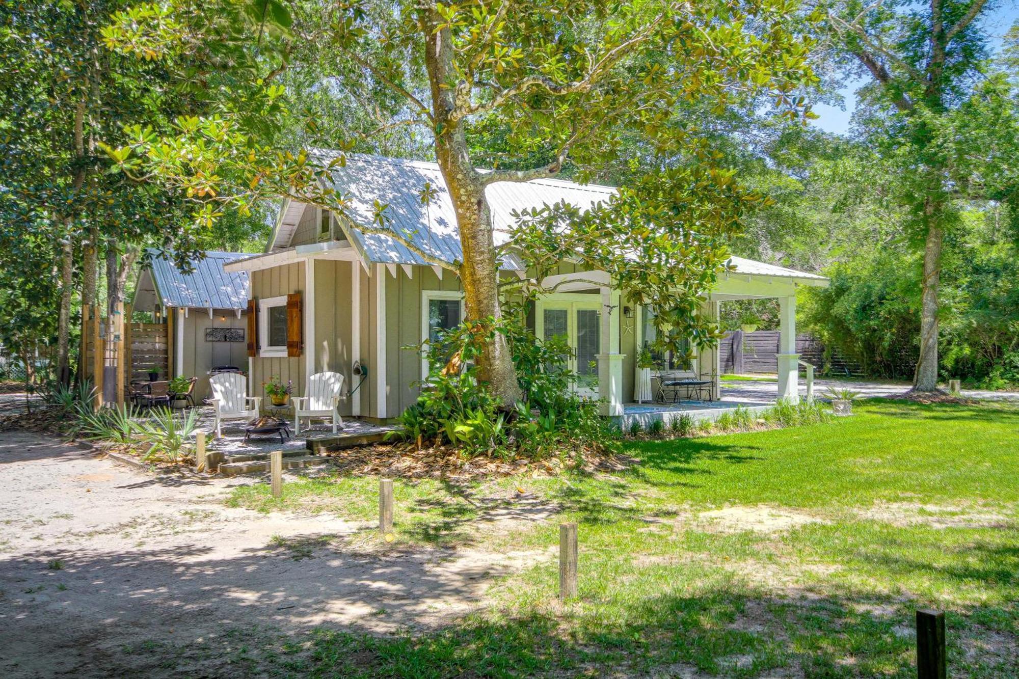Historic Biloxi Bay Cottage With Beautiful View Ocean Springs Eksteriør billede